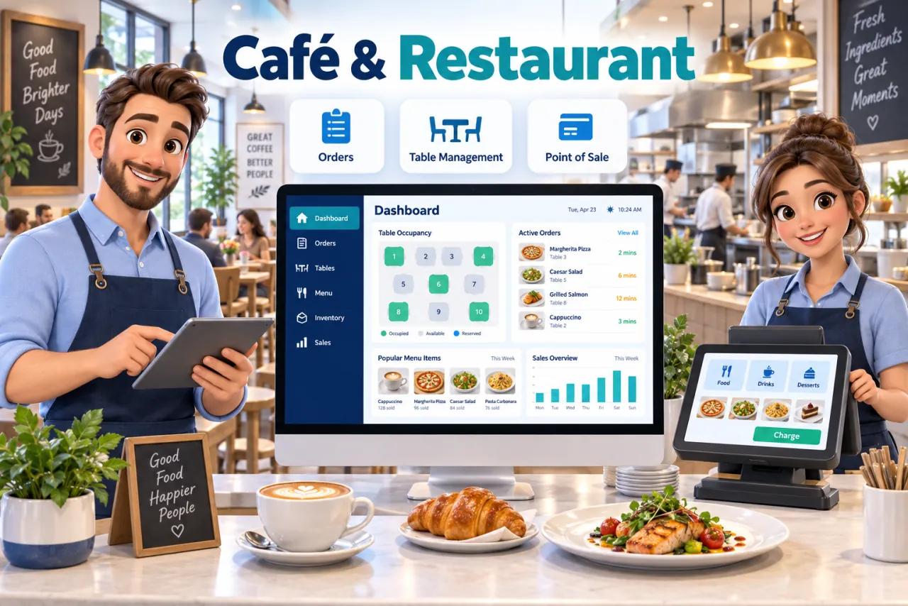 Café und Restaurant